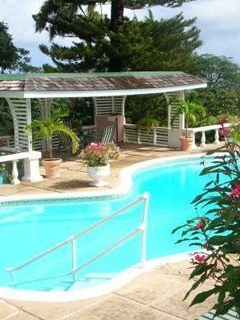 Poolside at High Hope Estate